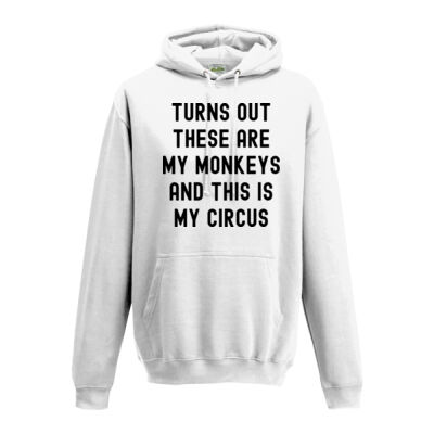 TURNS OUT THESE ARE MY MONKEYS AND THIS IS MY CIRCUS HOODIE Thumbnail