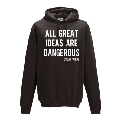 ALL IDEAS ARE DANGEROUS OSCAR WILDE QUOTE HODDIE Thumbnail