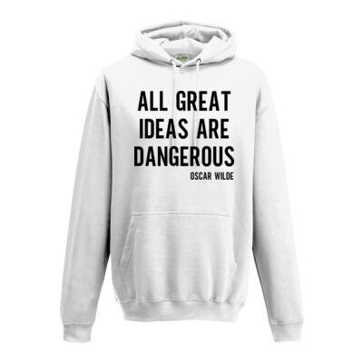 ALL IDEAS ARE DANGEROUS OSCAR WILDE QUOTE HODDIE Thumbnail